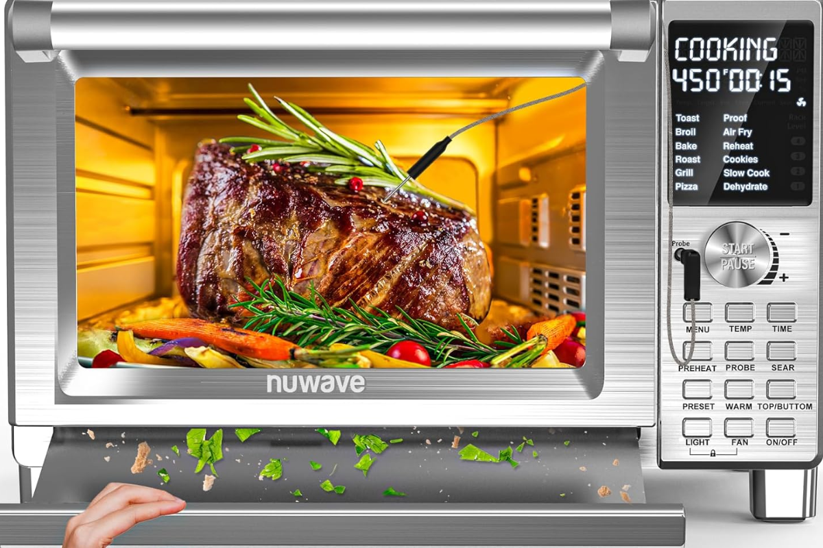 nuwave bravo xl pro air fryer toaster oven