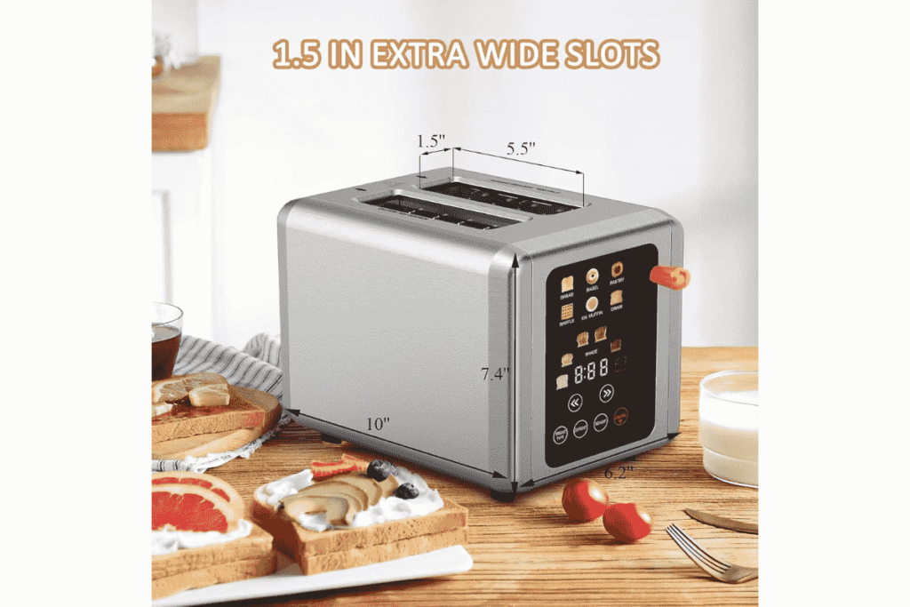 Smart Whall Touch Screen Toaster for Precise Toasting