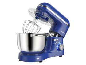 Aucma 6.5QT Royal Blue Stand Mixer