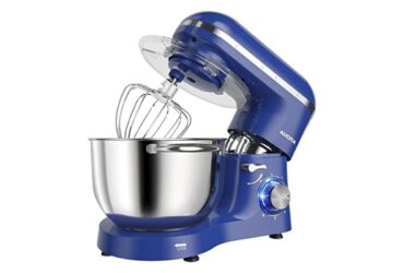 Aucma 6.5QT Royal Blue Stand Mixer