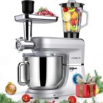 COOKLEE 6-IN-1 8.5 Qt. Multifunctional Stand Mixer