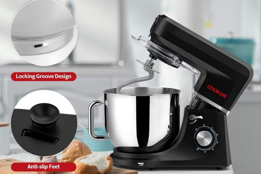 COOKLEE 6-IN-1 8.5 Qt. Multifunctional Stand Mixer 2025