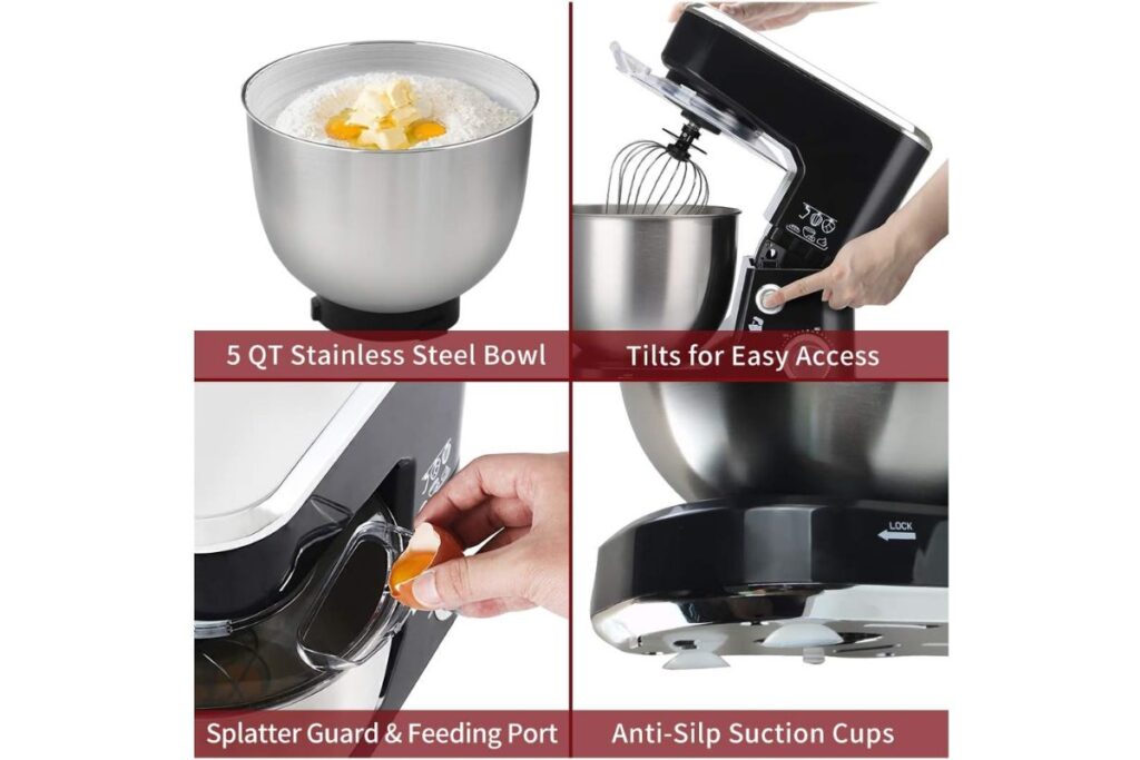 CUSIMAX Dough 5-Quart Stand Mixer 2025