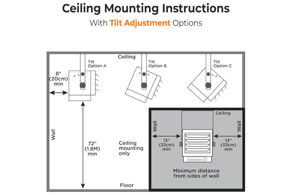 Comfort Zone CZ230ER Space Heater Adjustment