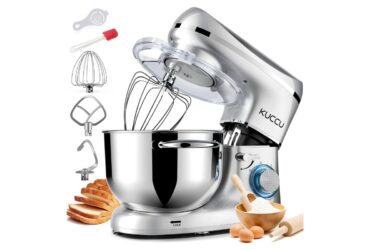 KUCCU Qt 660W Electric Kitchen Mixer Silver