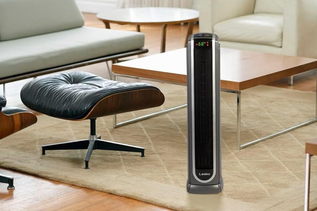 Lasko Ceramic Tower Space Heater Black 5572