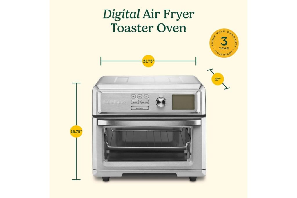 New cuisinart air fryer toaster oven toa-65