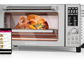 Nuwave Bravo Air Fryer Toaster Smart Oven