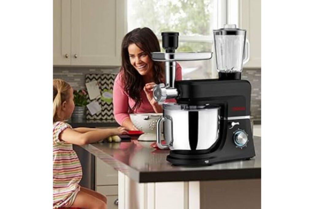 Popular COOKLEE 6-IN-1 8.5 Qt. Multifunctional Stand Mixer