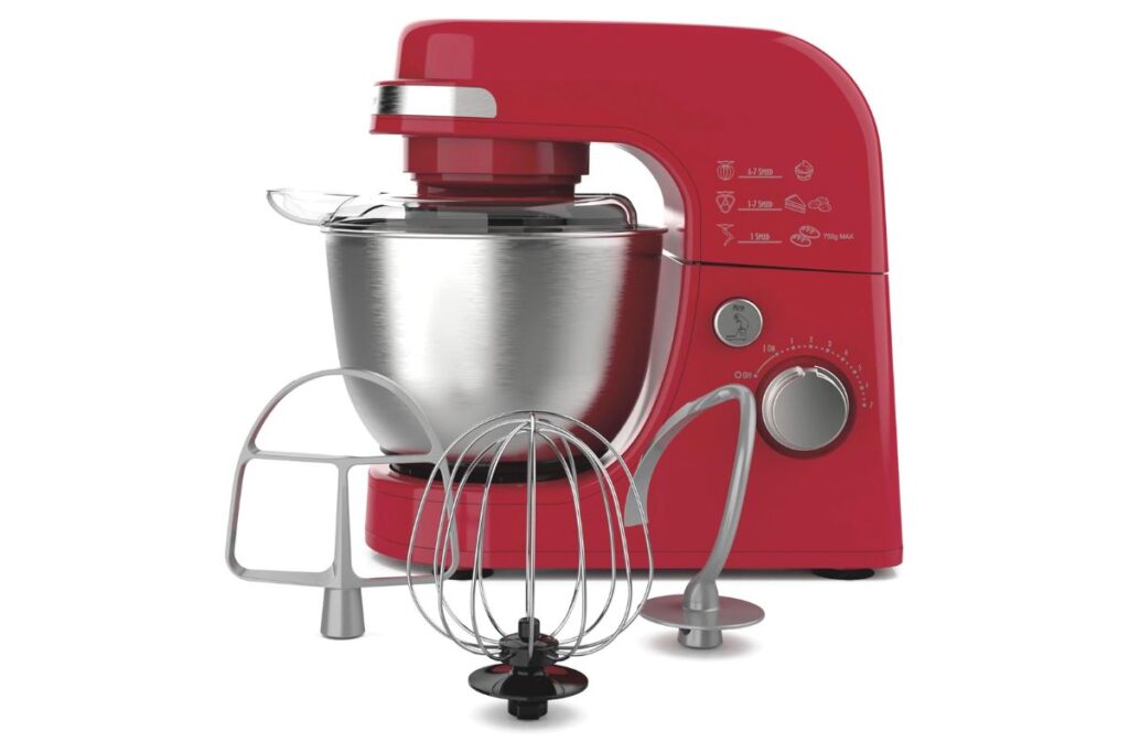 Red Hamilton Beach 4 Quarts Electric Stand Mixer