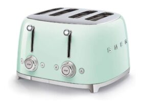 Smeg 4 Slice Toaster TSF03 Pastel Green