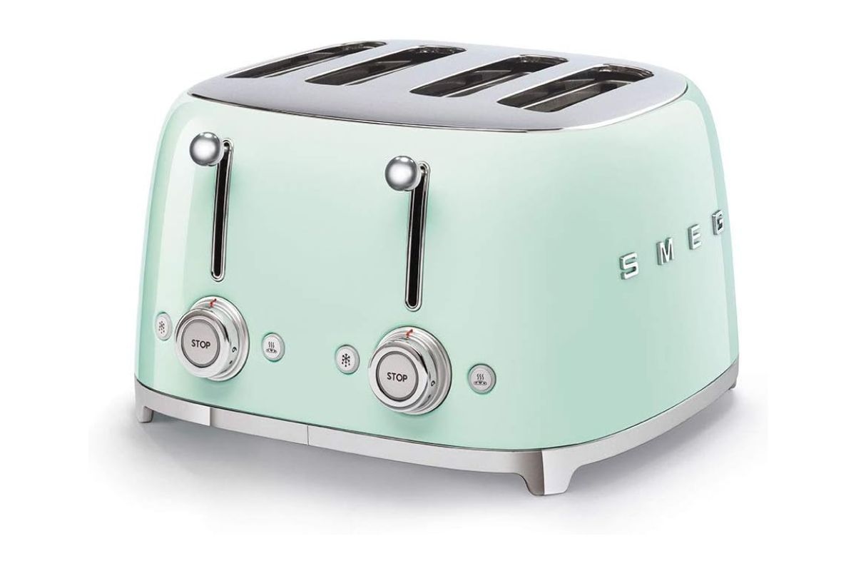 Smeg 4 Slice Toaster TSF03 Pastel Green