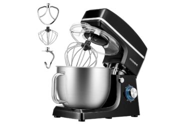 VIVOHOME 7.5 Quart Stand Mixer Black