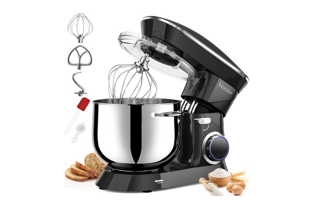 Vezzio 9.5 Qt Stand Mixer black