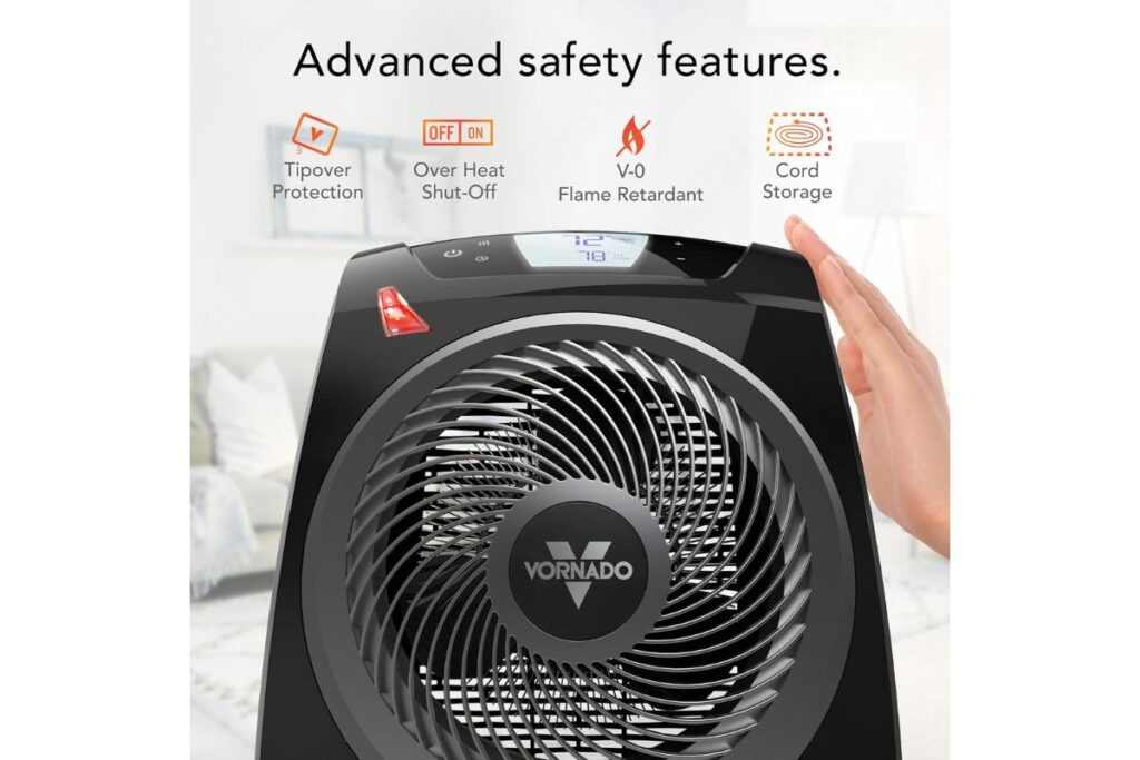 Vornado TAVH10 Space Heater Advance safety features