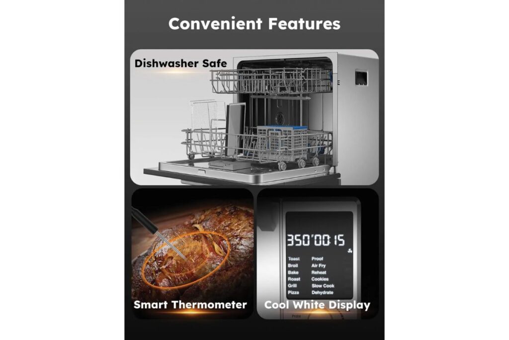 convection oven nuwave Features