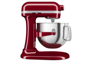 kitchenaid 7 quart bowl-lift stand mixer Empire Red