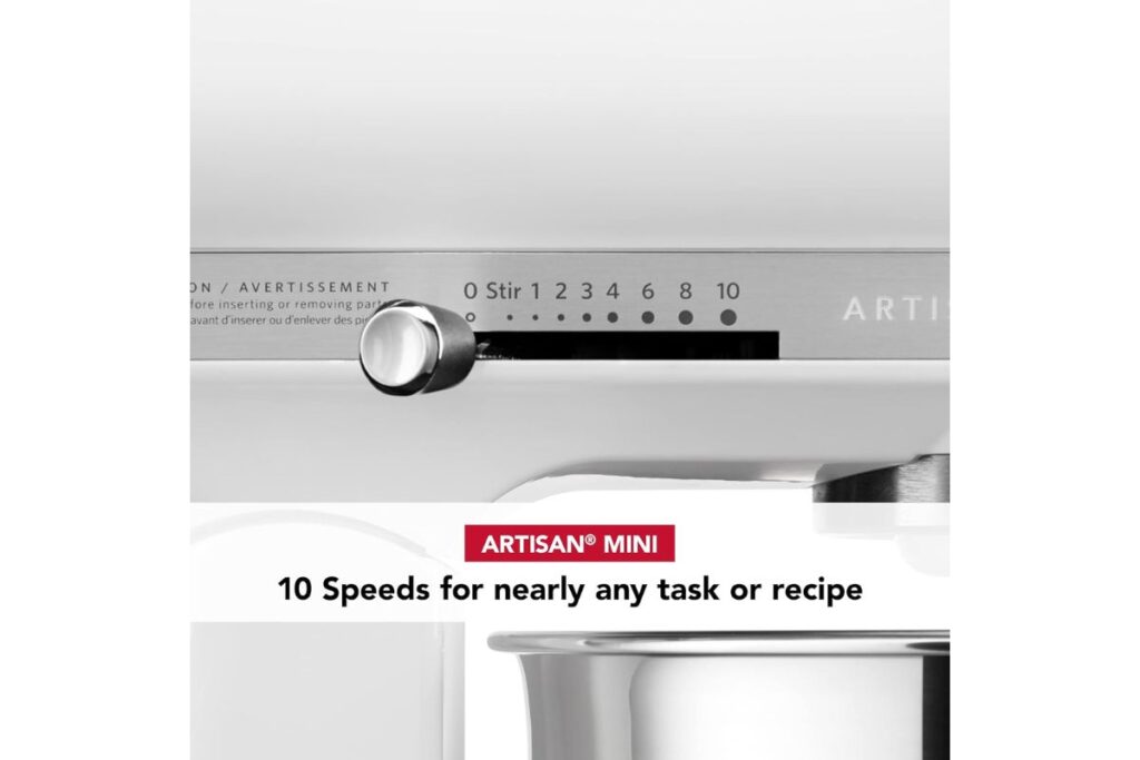 kitchenaid mini ksm3316X - 10 Speeds