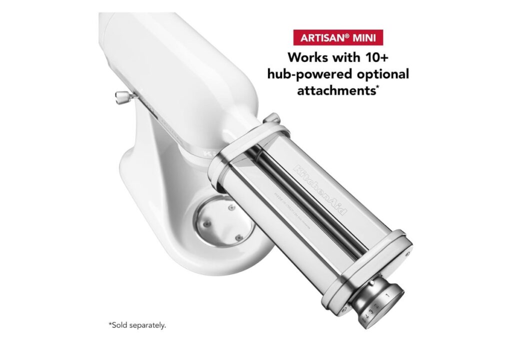 kitchenaid mini ksm3316X - work attachments