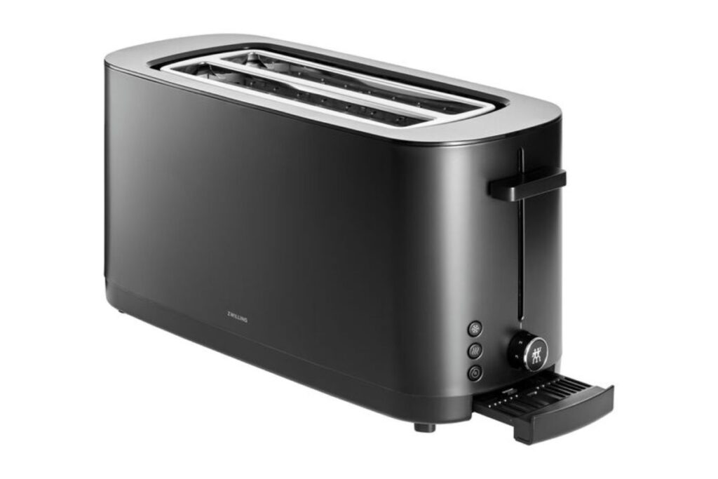 zwilling enfinigy 2 long slot toaster Side angle